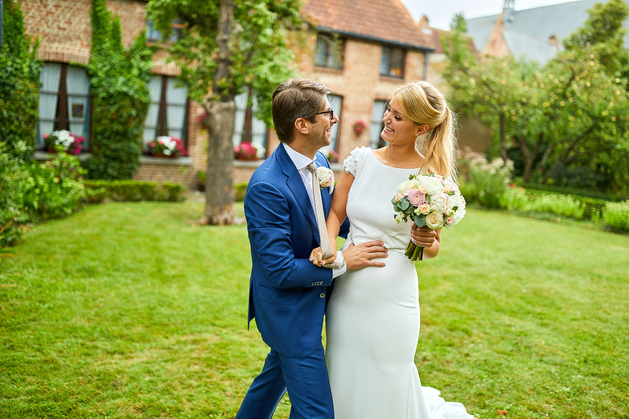 Foto uit de huwelijksreportage van Sofie en Danny door huwelijksfotograaf Jorick Michiels
