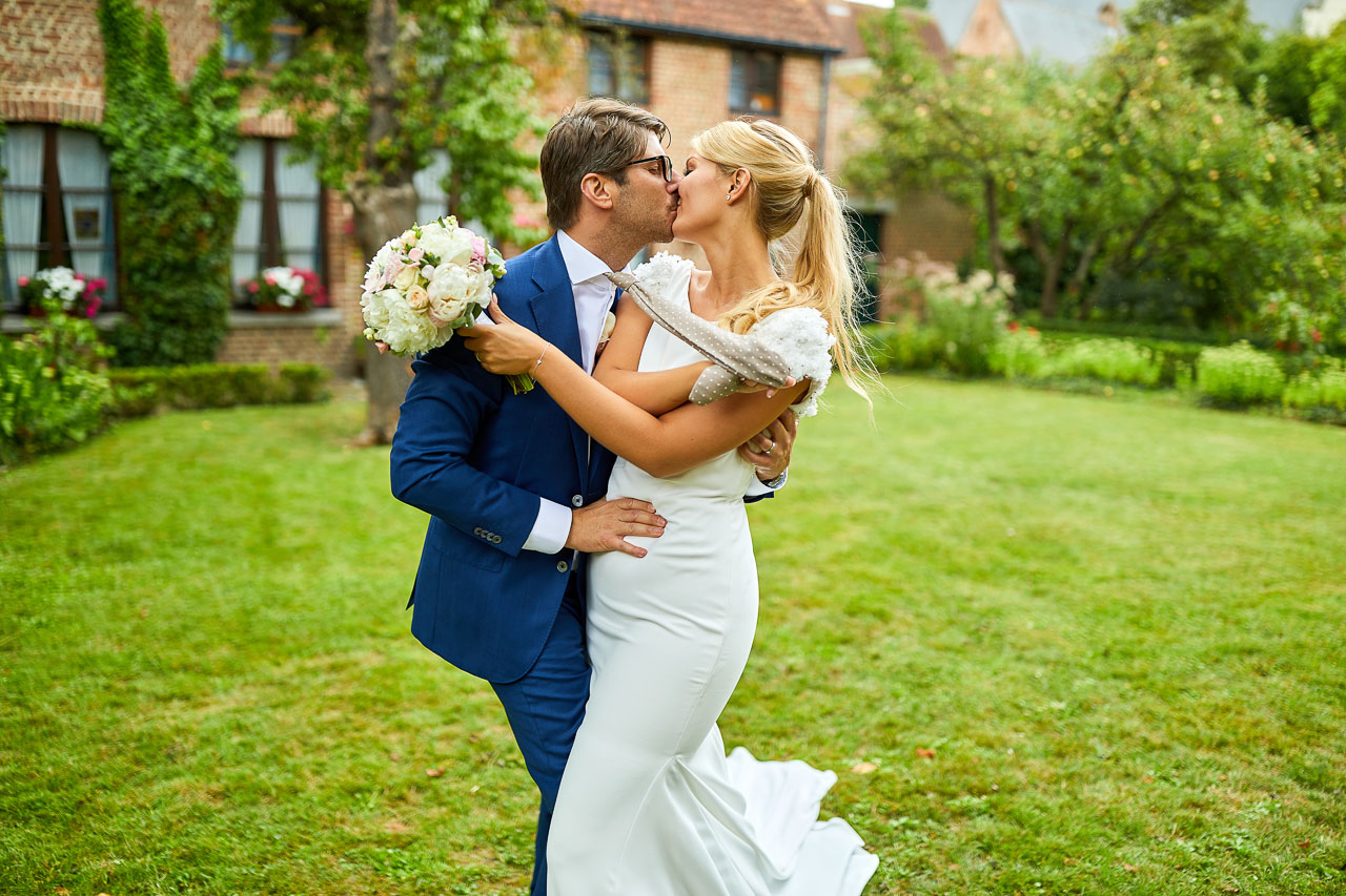 Foto uit de huwelijksreportage van Sofie en Danny door huwelijksfotograaf Jorick Michiels