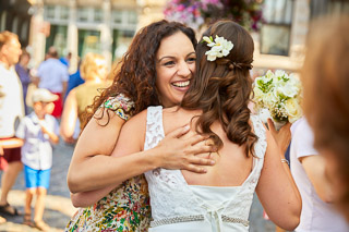 Foto uit de huwelijksreportage van Sofie en Lindsay door huwelijksfotograaf Jorick Michiels