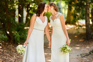 Foto uit de huwelijksreportage van Sofie en Lindsay door huwelijksfotograaf Jorick Michiels