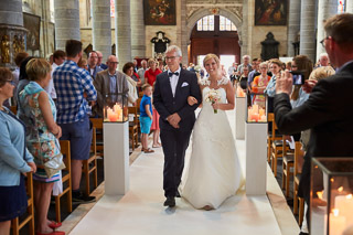 Foto uit de huwelijksreportage van Sofie en Thomas door huwelijksfotograaf Jorick Michiels