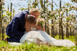 Foto uit de huwelijksreportage van Sofie en Thomas door huwelijksfotograaf Jorick Michiels