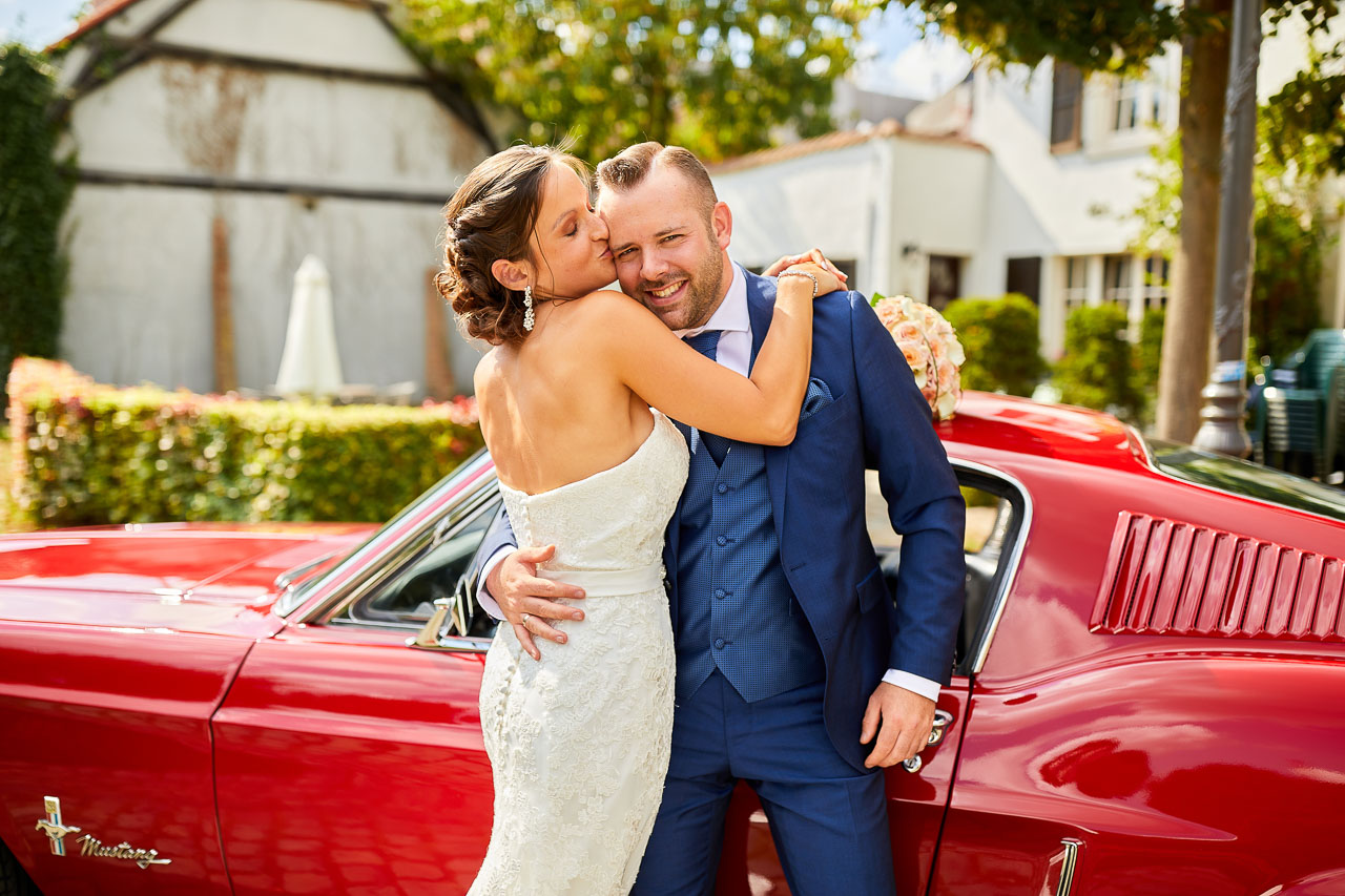 Foto uit de huwelijksreportage van Stefanie en Joris door huwelijksfotograaf Jorick Michiels