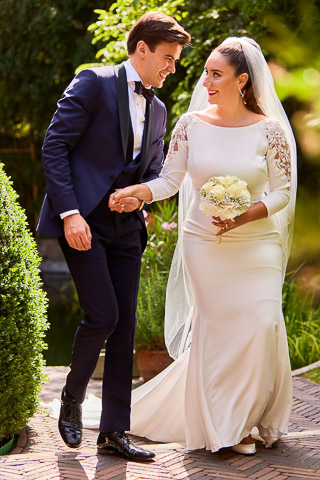 Foto uit de huwelijksreportage van Stefanie en Pieter-Jan door huwelijksfotograaf Jorick Michiels