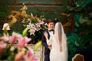 Foto uit de huwelijksreportage van Stefanie en Pieter-Jan door huwelijksfotograaf Jorick Michiels