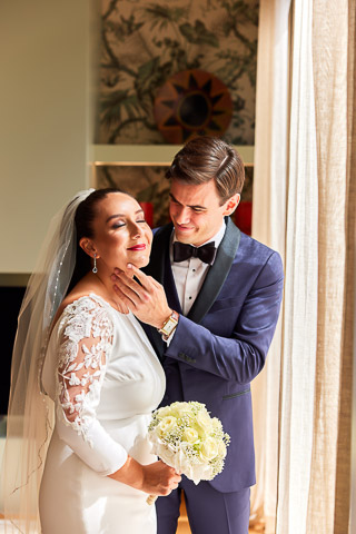 Foto uit de huwelijksreportage van Stefanie en Pieter-Jan door huwelijksfotograaf Jorick Michiels