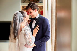 Foto uit de huwelijksreportage van Stefanie en Pieter-Jan door huwelijksfotograaf Jorick Michiels