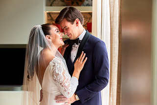Foto uit de huwelijksreportage van Stefanie en Pieter-Jan door huwelijksfotograaf Jorick Michiels