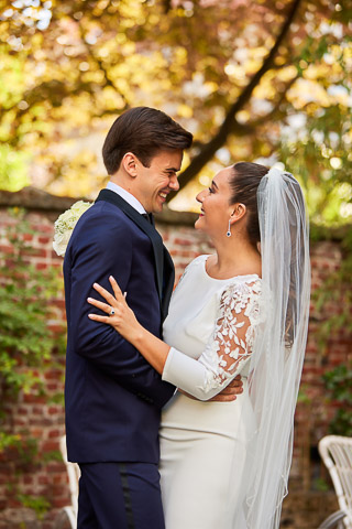 Foto uit de huwelijksreportage van Stefanie en Pieter-Jan door huwelijksfotograaf Jorick Michiels