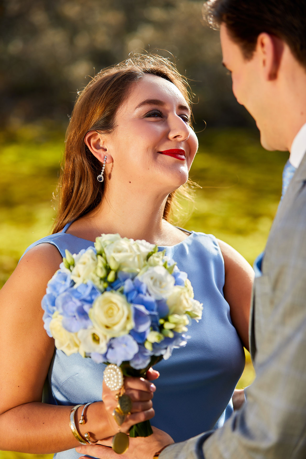 Foto uit de huwelijksreportage van Stefanie en Pieter-Jan door huwelijksfotograaf Jorick Michiels