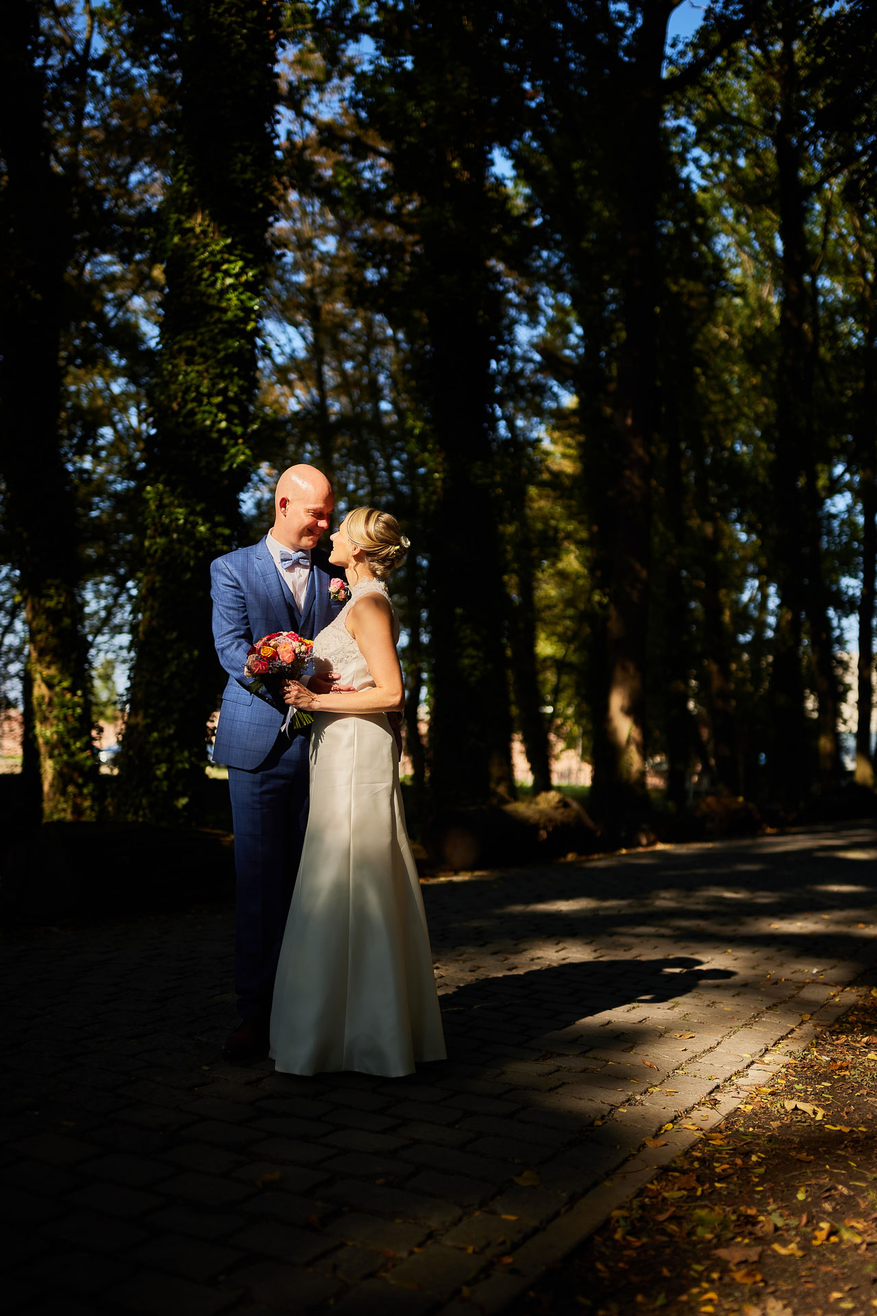 Foto uit de huwelijksreportage van Valérie en Wim door huwelijksfotograaf Jorick Michiels
