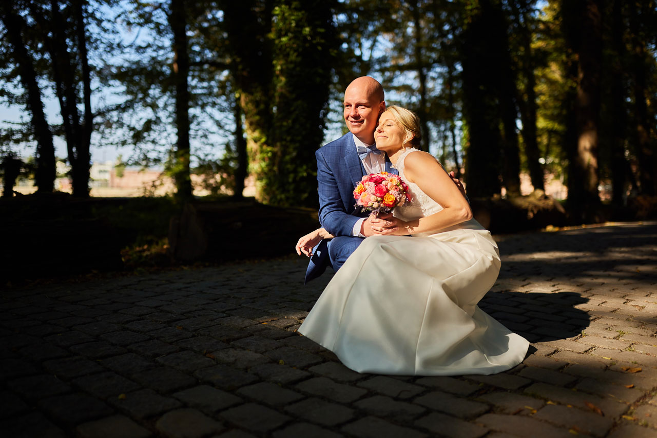 Foto uit de huwelijksreportage van Valérie en Wim door huwelijksfotograaf Jorick Michiels