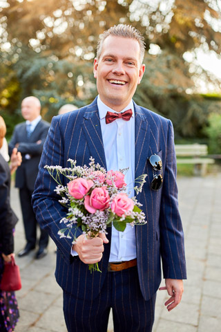 Foto uit de huwelijksreportage van Valérie en Wim door huwelijksfotograaf Jorick Michiels