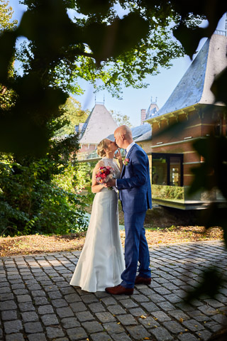 Foto uit de huwelijksreportage van Valérie en Wim door huwelijksfotograaf Jorick Michiels