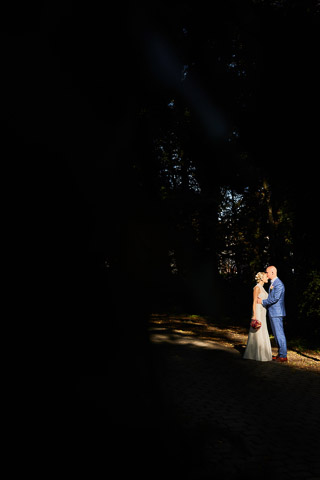 Foto uit de huwelijksreportage van Valérie en Wim door huwelijksfotograaf Jorick Michiels