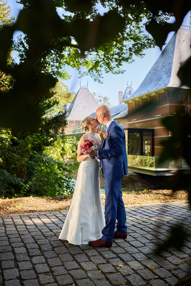 Foto uit de huwelijksreportage van Valérie en Wim door huwelijksfotograaf Jorick Michiels