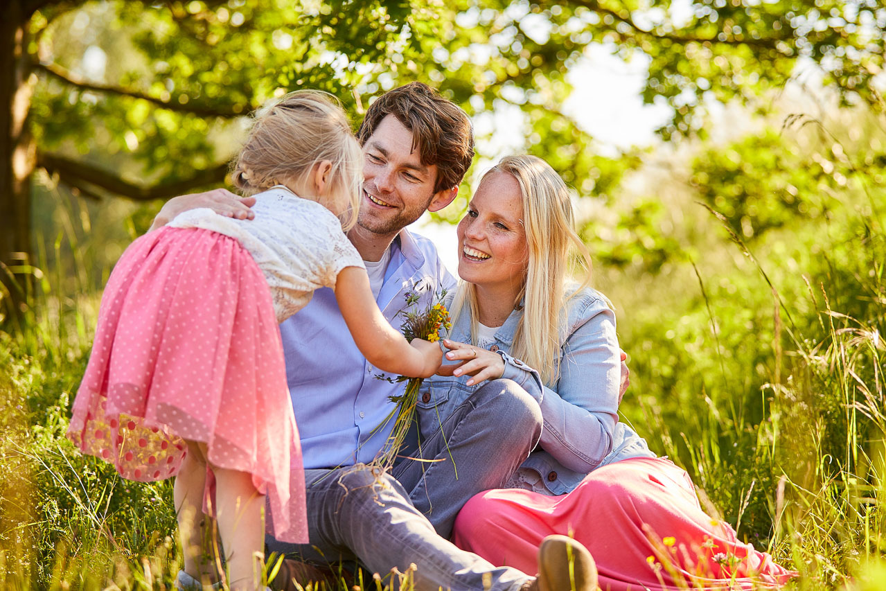 Foto bij het verhaal van Conny, Steven, Lente en Amber, door familiefotograaf Jorick Michiels