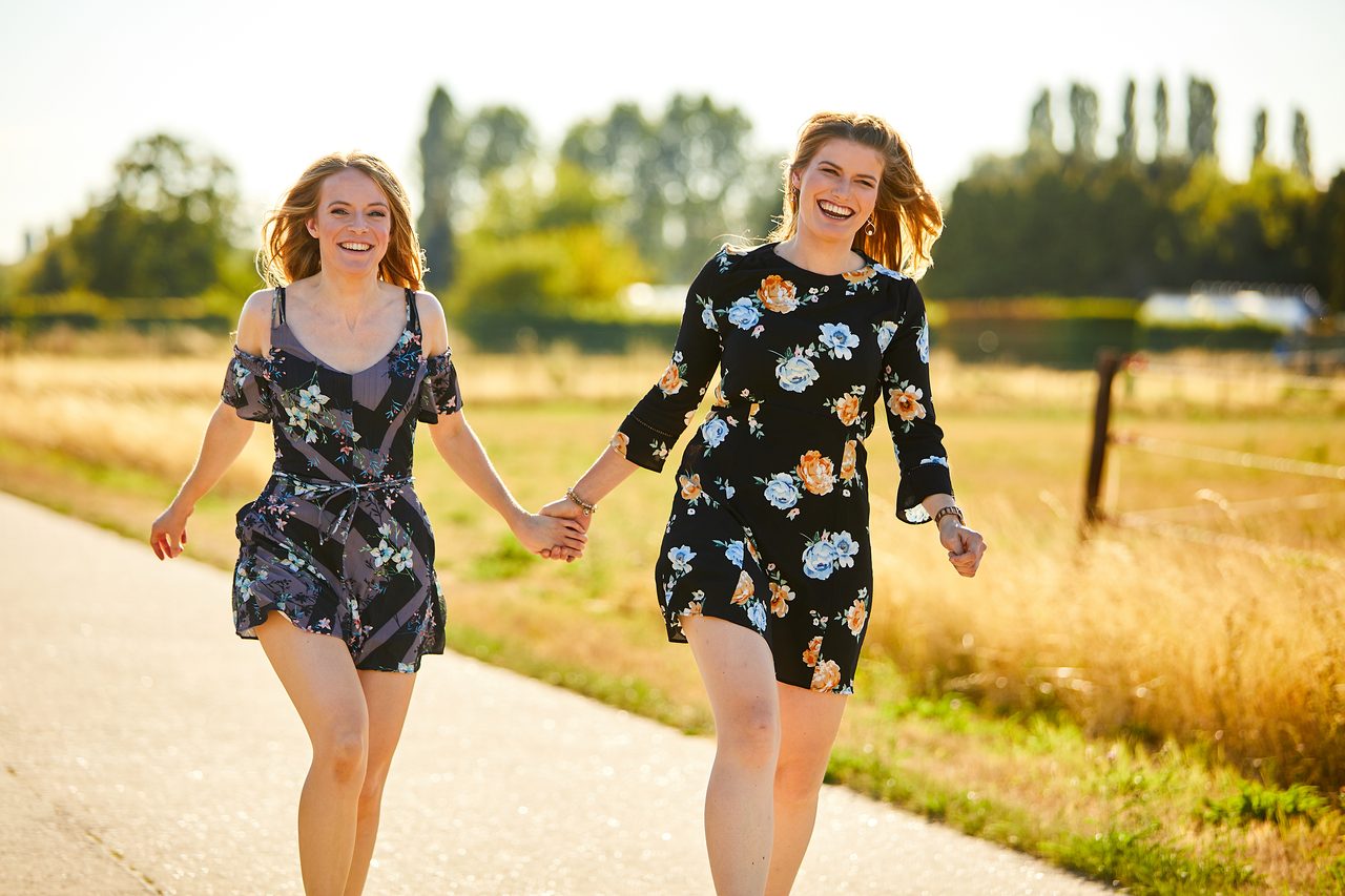 Foto bij het verhaal van Dorien en Inge, door familiefotograaf Jorick Michiels