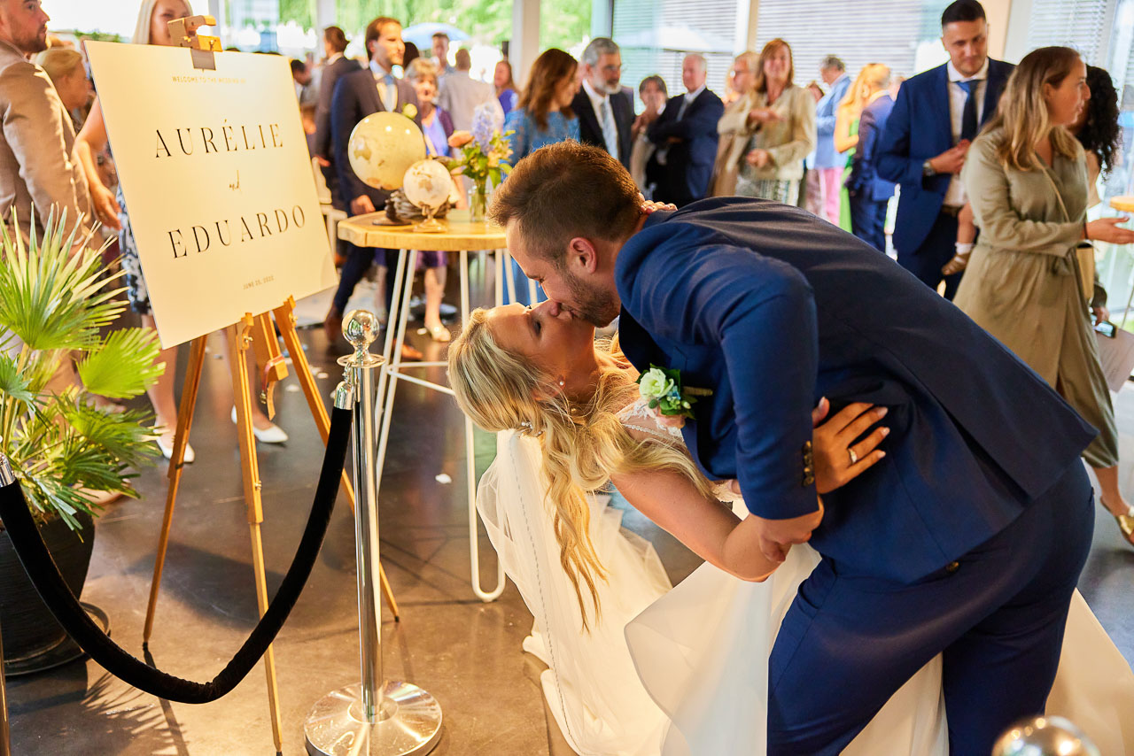 Foto bij het verhaal van Aurélie en Eduardo, door huwelijksfotograaf Jorick Michiels