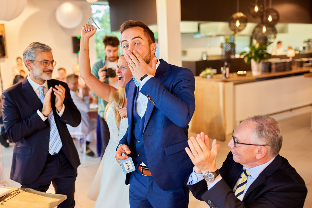 Foto bij het verhaal van Aurélie en Eduardo, door huwelijksfotograaf Jorick Michiels