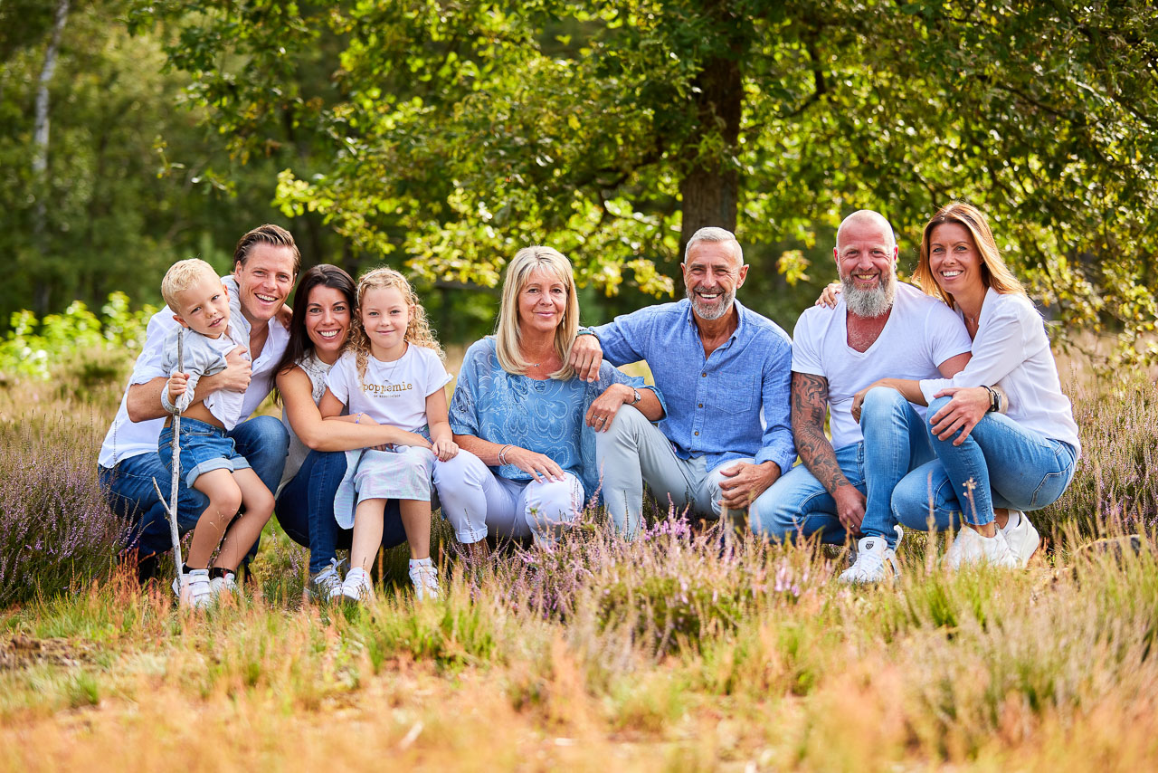 Foto bij het verhaal van Ingrid, Dirk, Annelies, Tom, Ine en Jeroen, door familiefotograaf Jorick Michiels