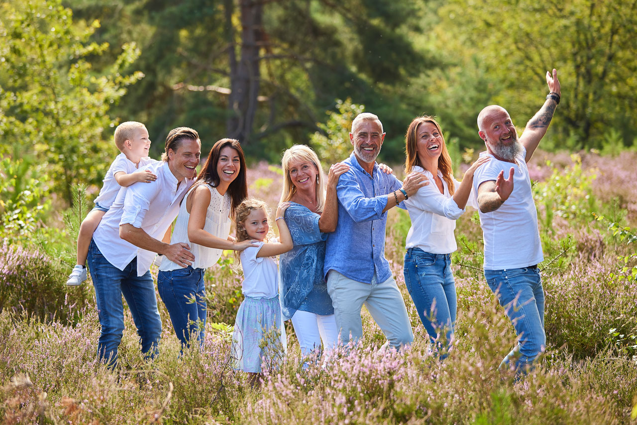 Foto bij het verhaal van Ingrid, Dirk, Annelies, Tom, Ine en Jeroen, door familiefotograaf Jorick Michiels