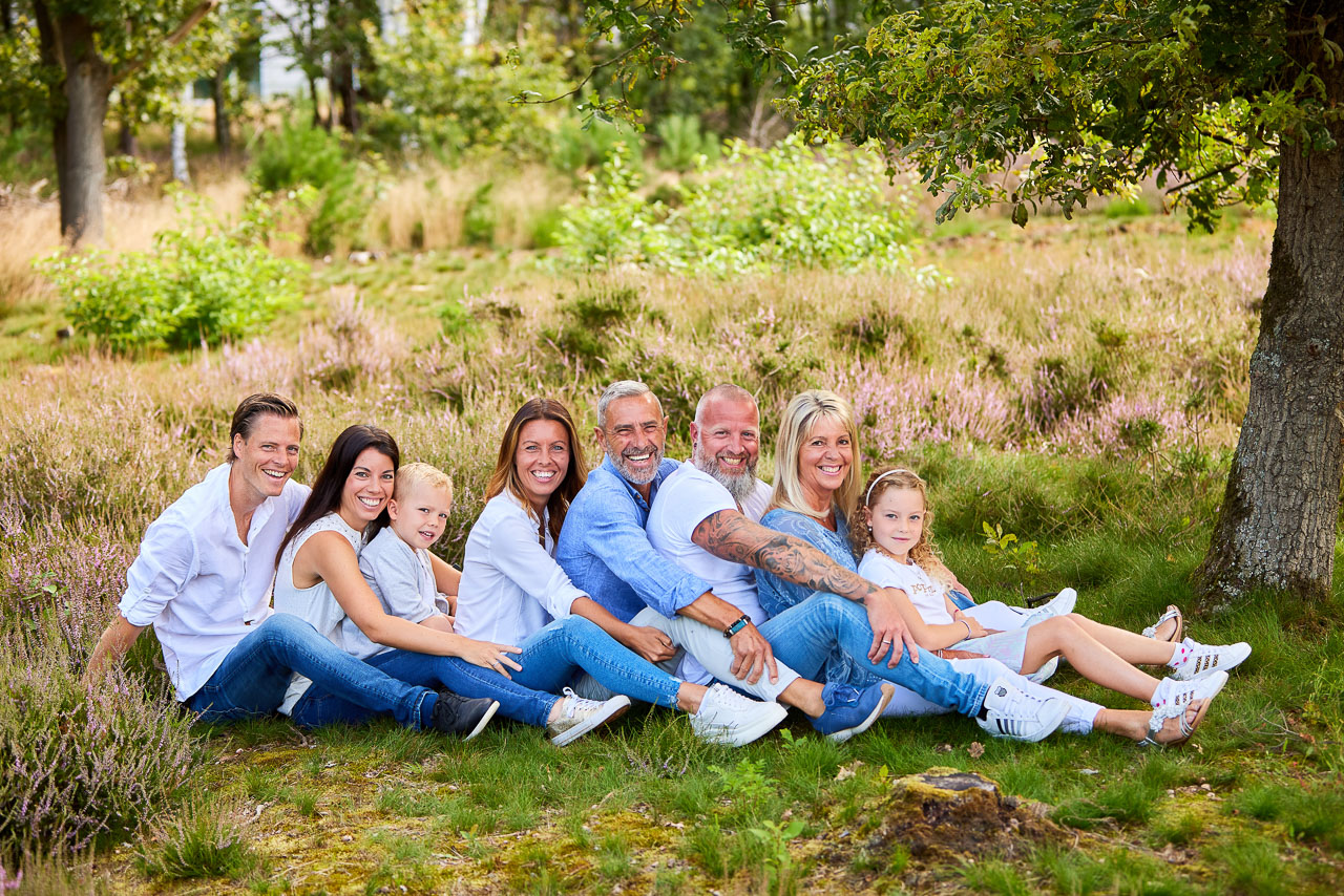 Foto bij het verhaal van Ingrid, Dirk, Annelies, Tom, Ine en Jeroen, door familiefotograaf Jorick Michiels