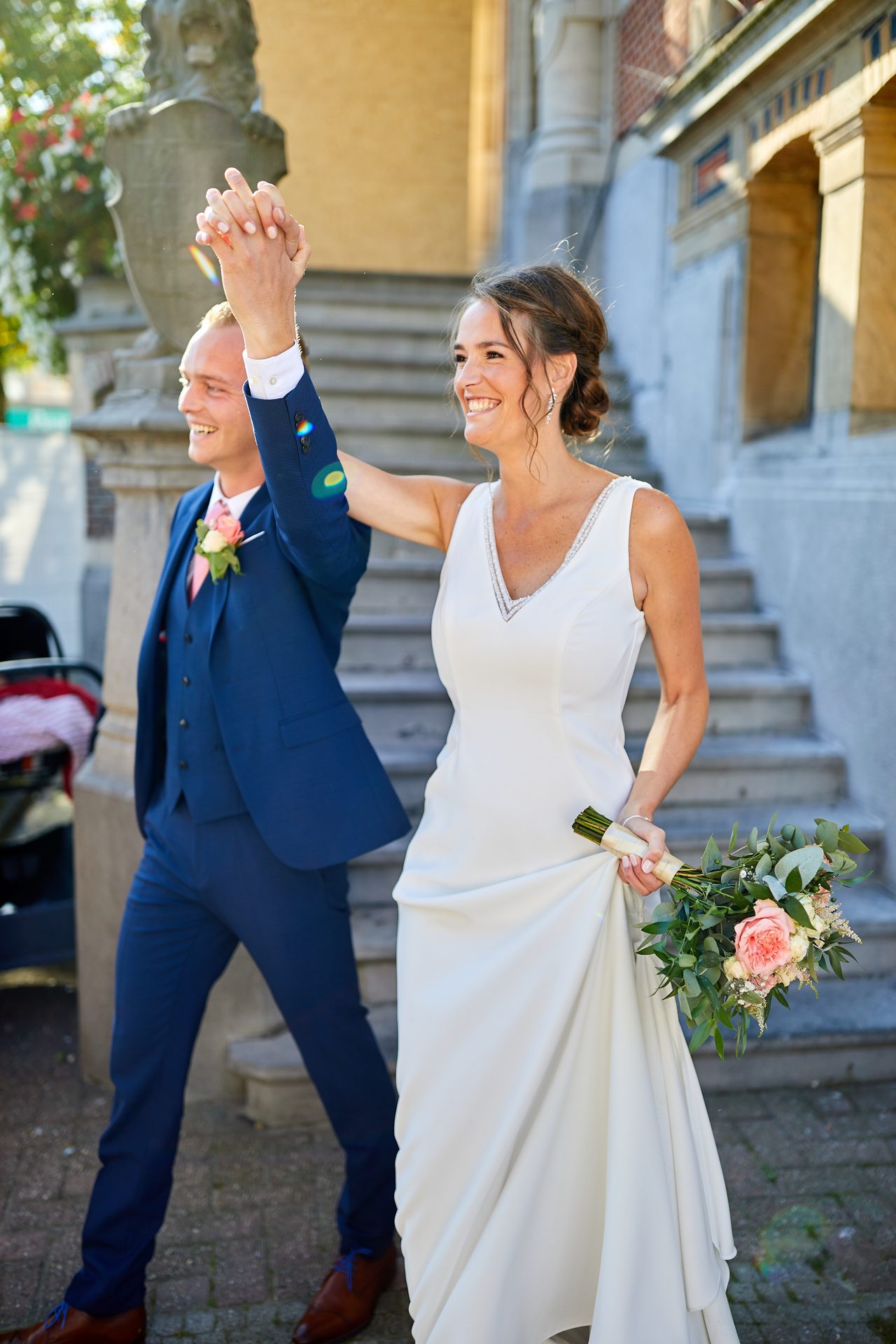 Foto bij het verhaal van Dominique en Kevin, door huwelijksfotograaf Jorick Michiels