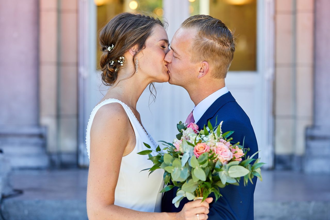Foto bij het verhaal van Dominique en Kevin, door huwelijksfotograaf Jorick Michiels