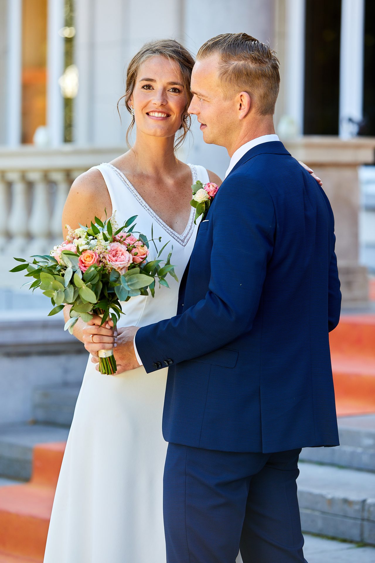 Foto bij het verhaal van Dominique en Kevin, door huwelijksfotograaf Jorick Michiels