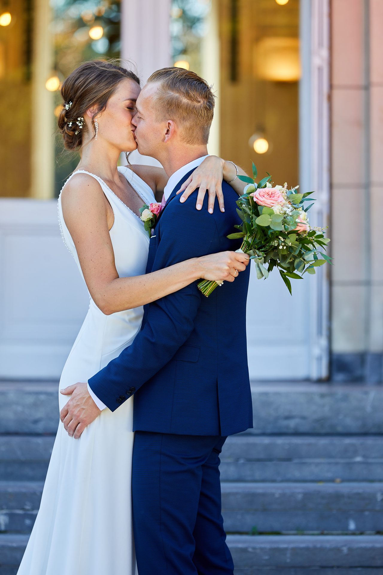 Foto bij het verhaal van Dominique en Kevin, door huwelijksfotograaf Jorick Michiels