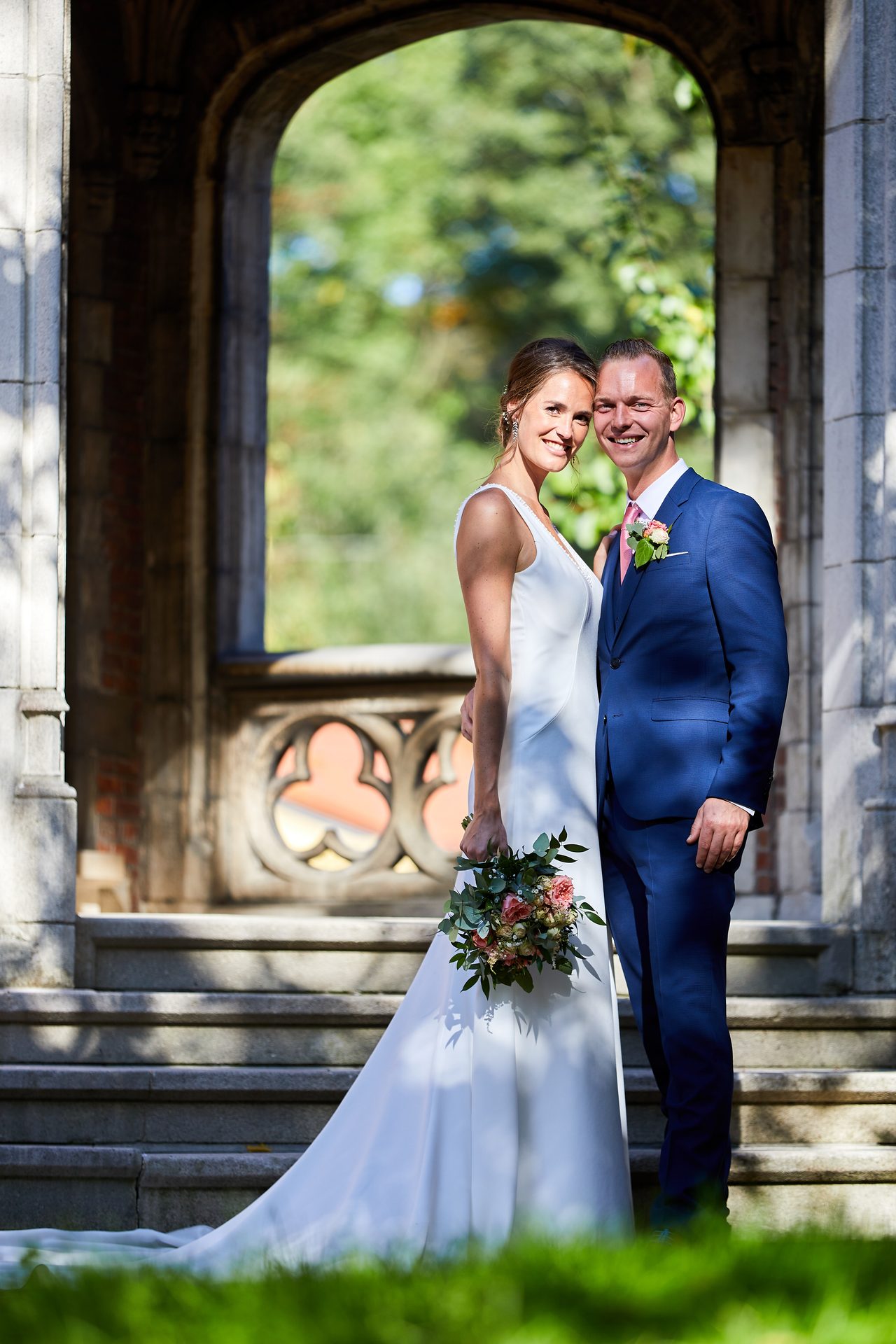 Foto bij het verhaal van Dominique en Kevin, door huwelijksfotograaf Jorick Michiels