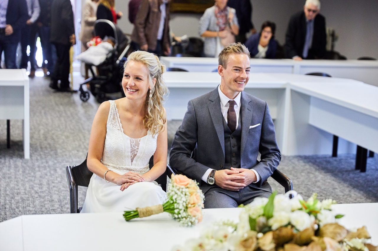 Foto bij het verhaal van Liesbeth en Kevin, door huwelijksfotograaf Jorick Michiels