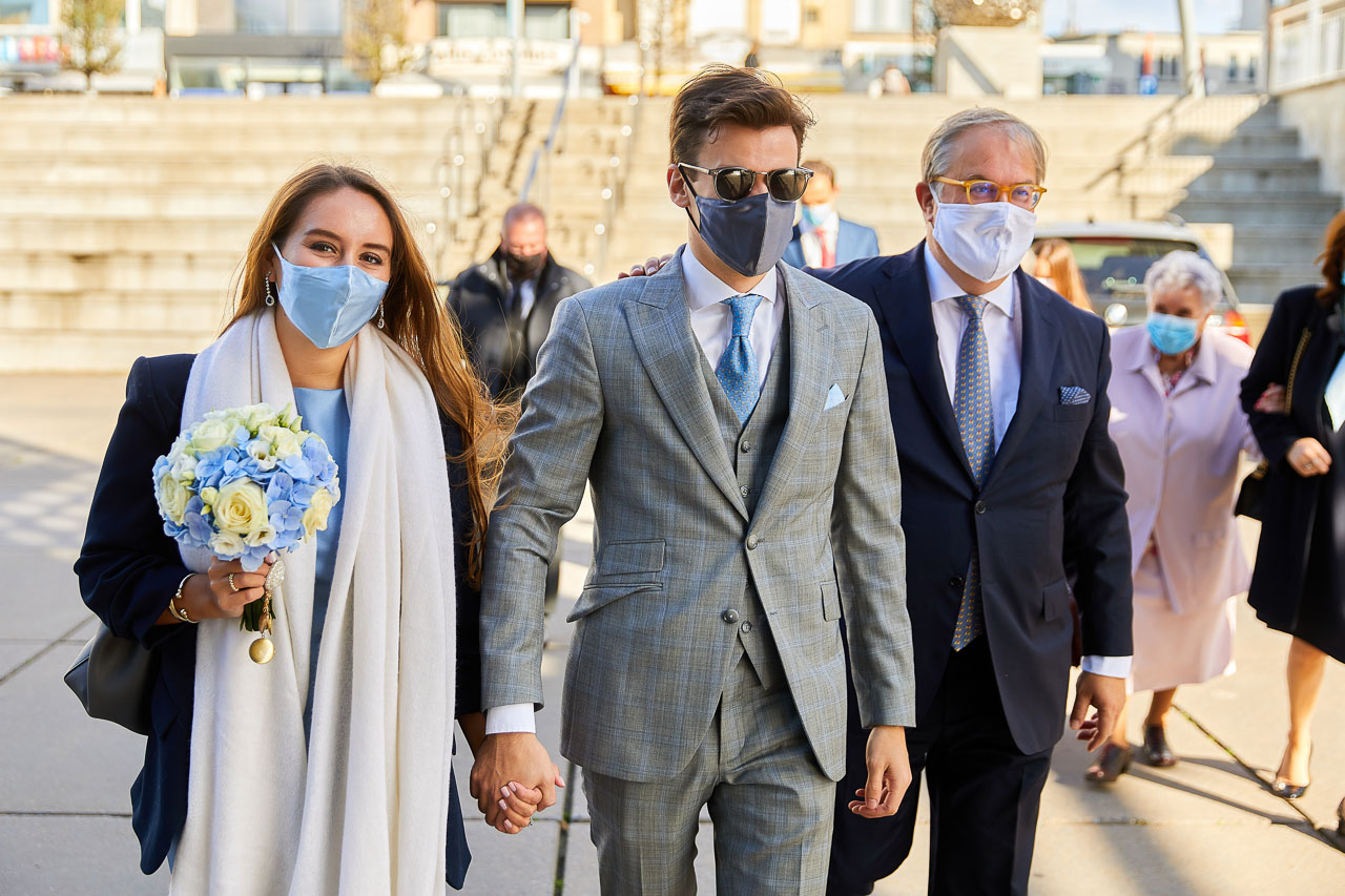 Foto bij het verhaal van Stefanie en Pieter-Jan, door huwelijksfotograaf Jorick Michiels