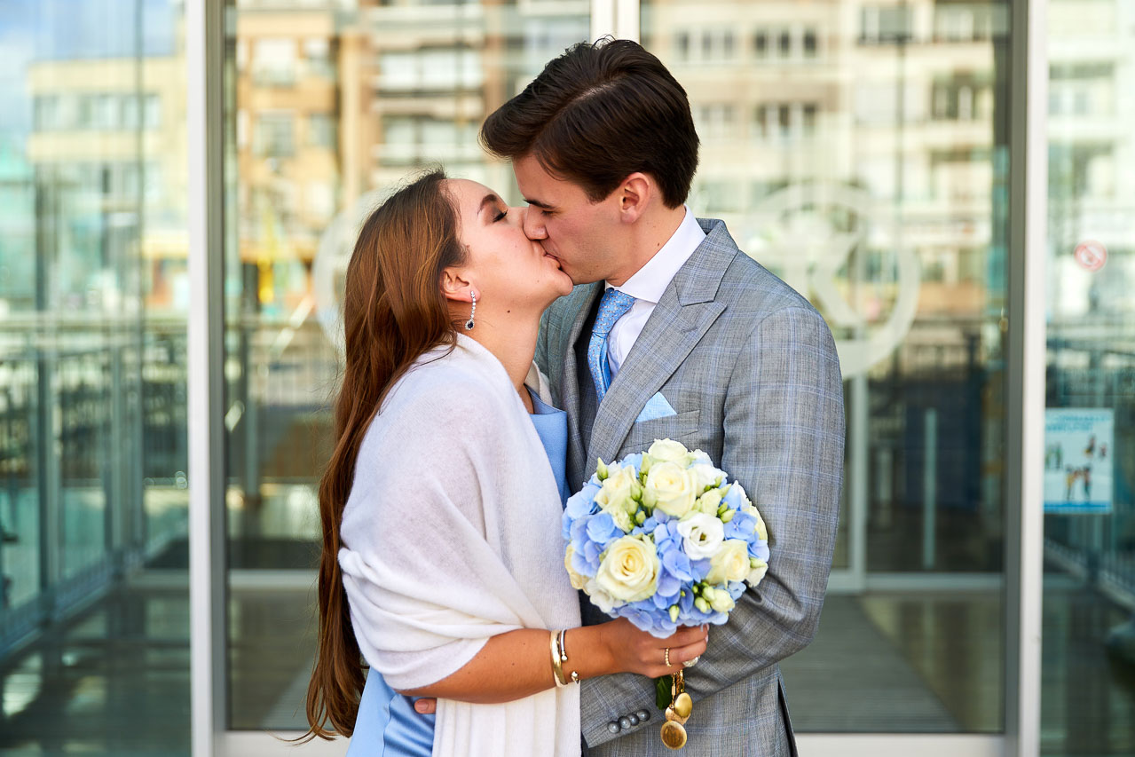 Foto bij het verhaal van Stefanie en Pieter-Jan, door huwelijksfotograaf Jorick Michiels