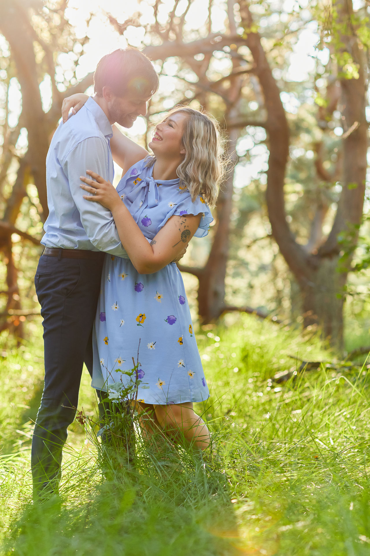 Foto bij het verhaal van Kiana en Yorick, door familiefotograaf Jorick Michiels