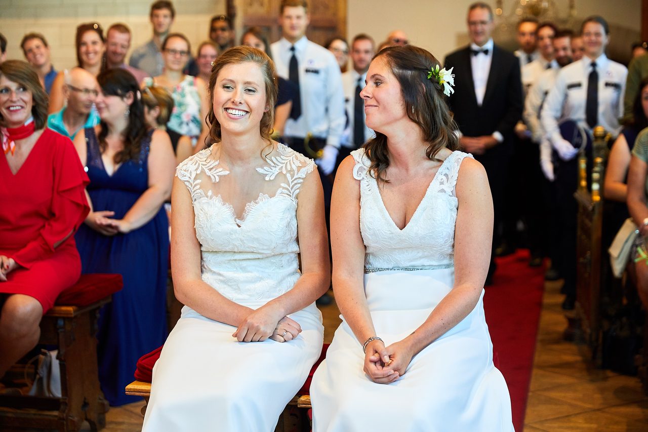 Foto bij het verhaal van Sofie en Lindsay, door huwelijksfotograaf Jorick Michiels