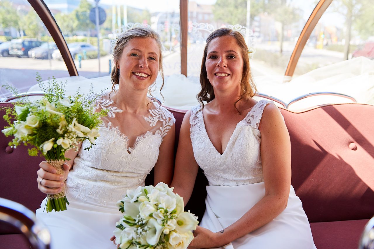 Foto bij het verhaal van Sofie en Lindsay, door huwelijksfotograaf Jorick Michiels
