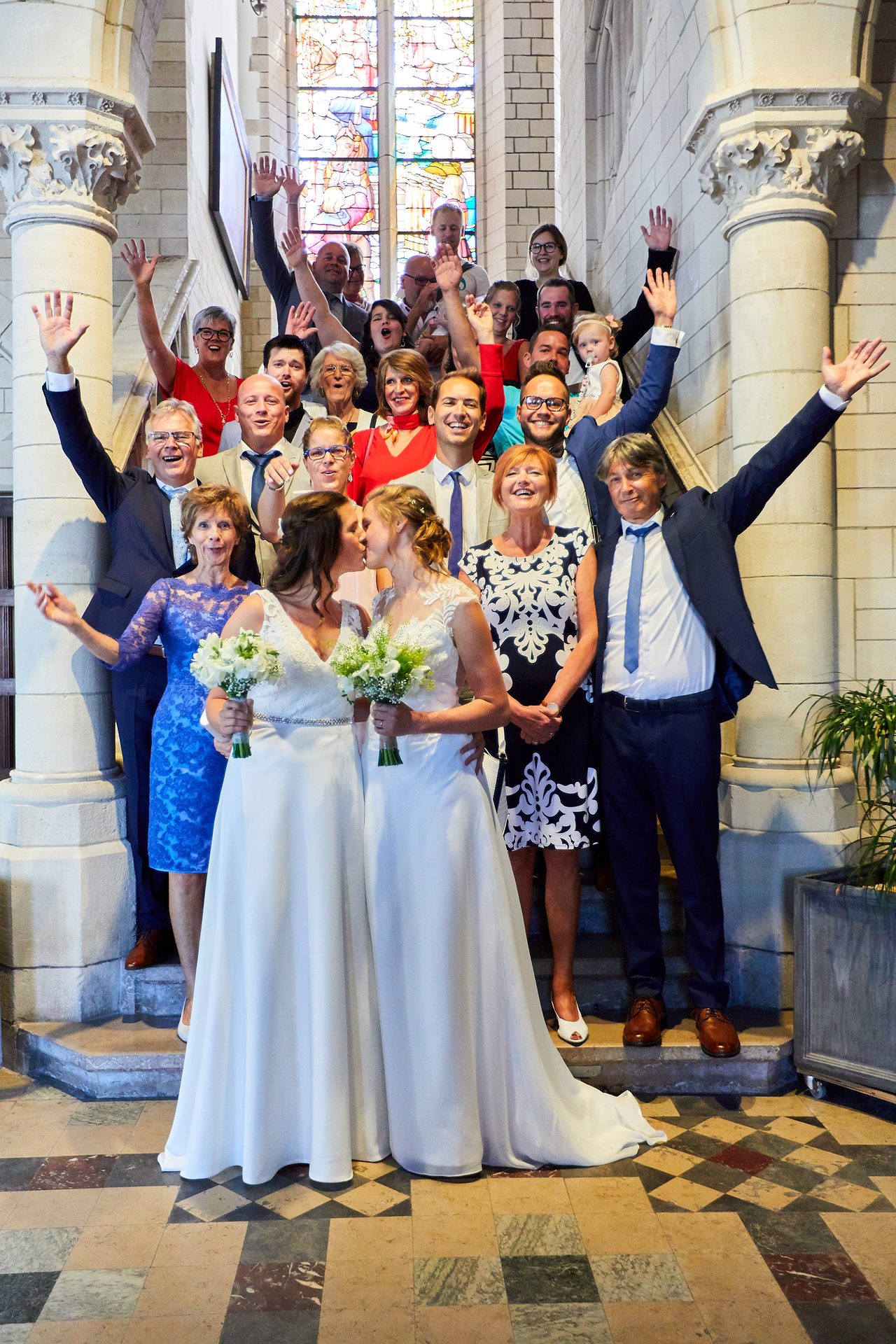 Foto bij het verhaal van Sofie en Lindsay, door huwelijksfotograaf Jorick Michiels