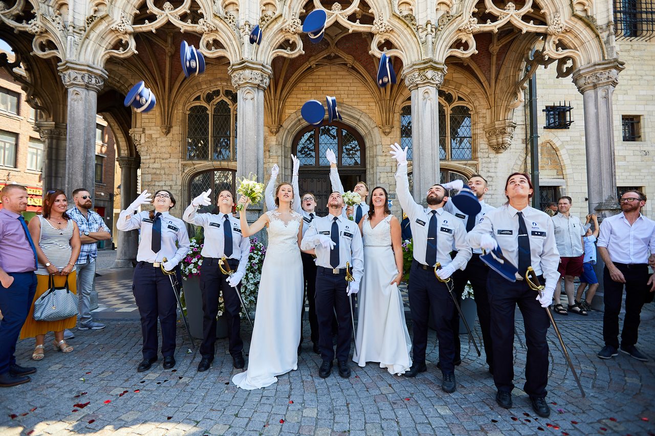 Foto bij het verhaal van Sofie en Lindsay, door huwelijksfotograaf Jorick Michiels
