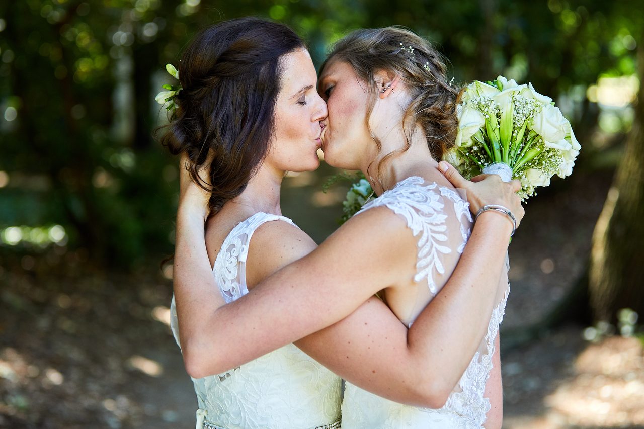 Foto bij het verhaal van Sofie en Lindsay, door huwelijksfotograaf Jorick Michiels