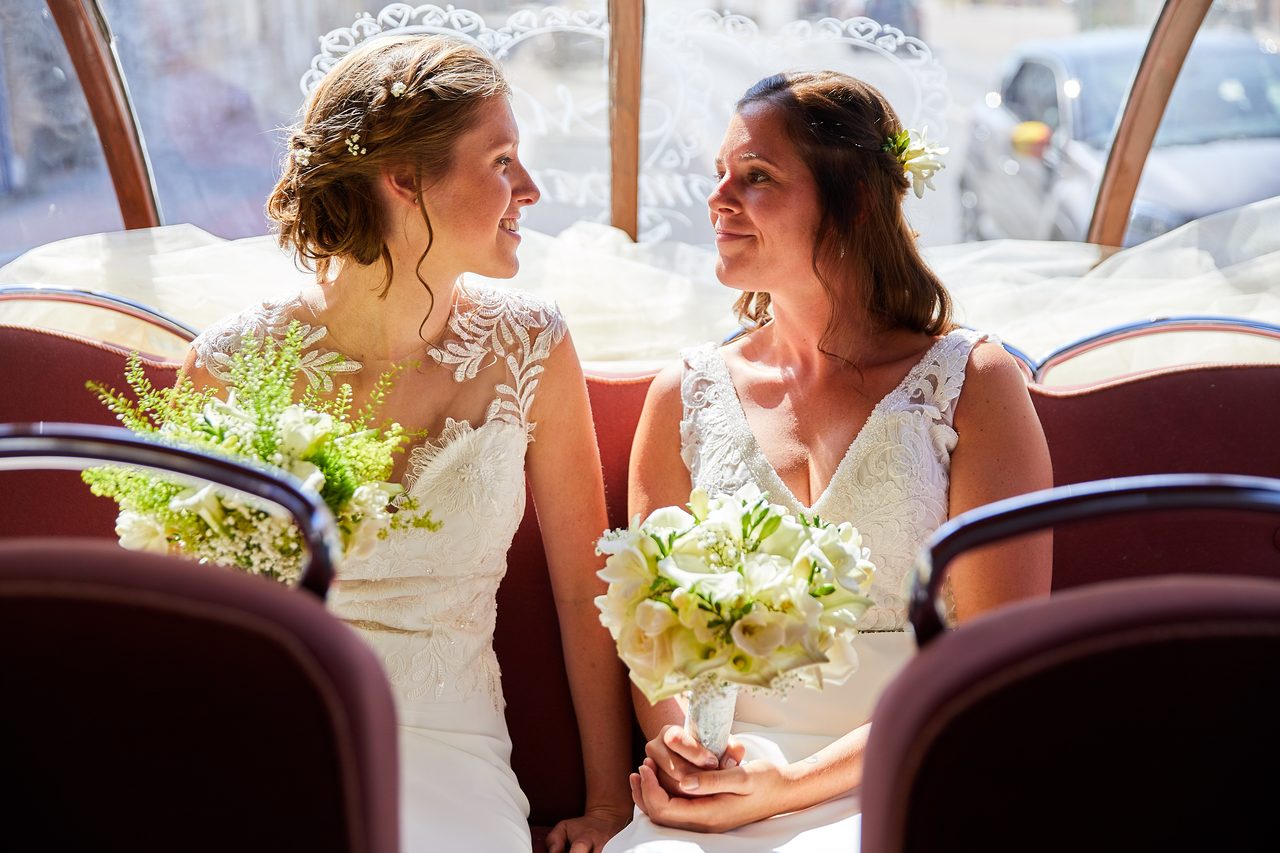 Foto bij het verhaal van Sofie en Lindsay, door huwelijksfotograaf Jorick Michiels
