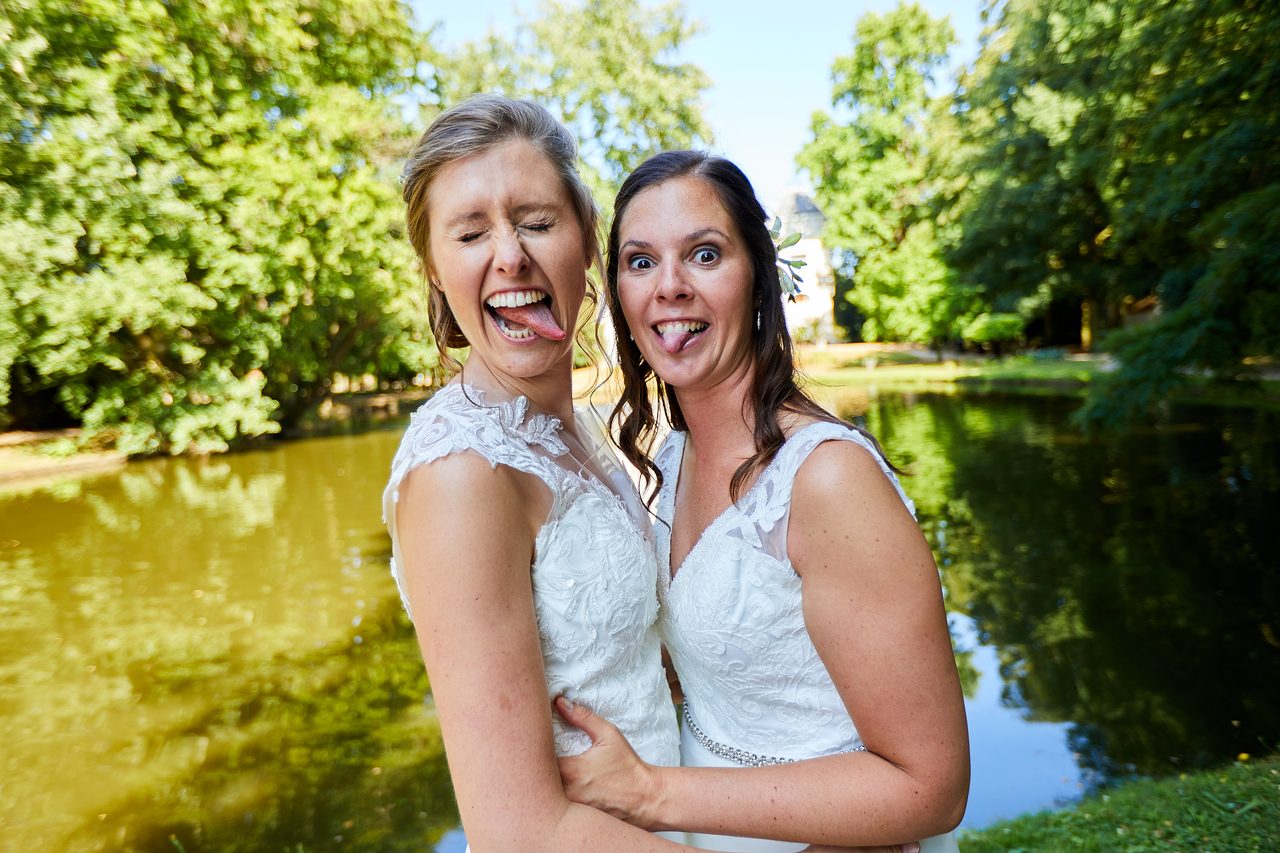 Foto bij het verhaal van Sofie en Lindsay, door huwelijksfotograaf Jorick Michiels