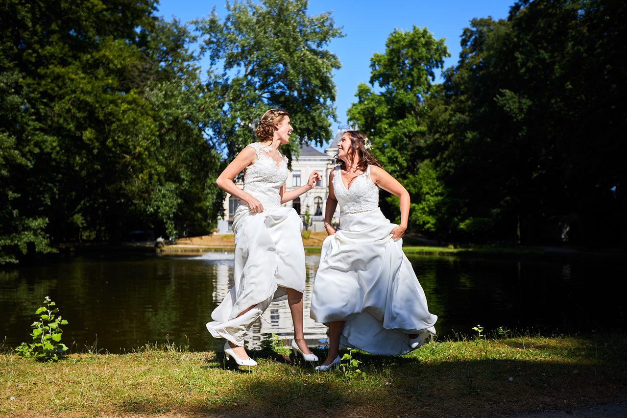 Foto bij het verhaal van Sofie en Lindsay, door huwelijksfotograaf Jorick Michiels