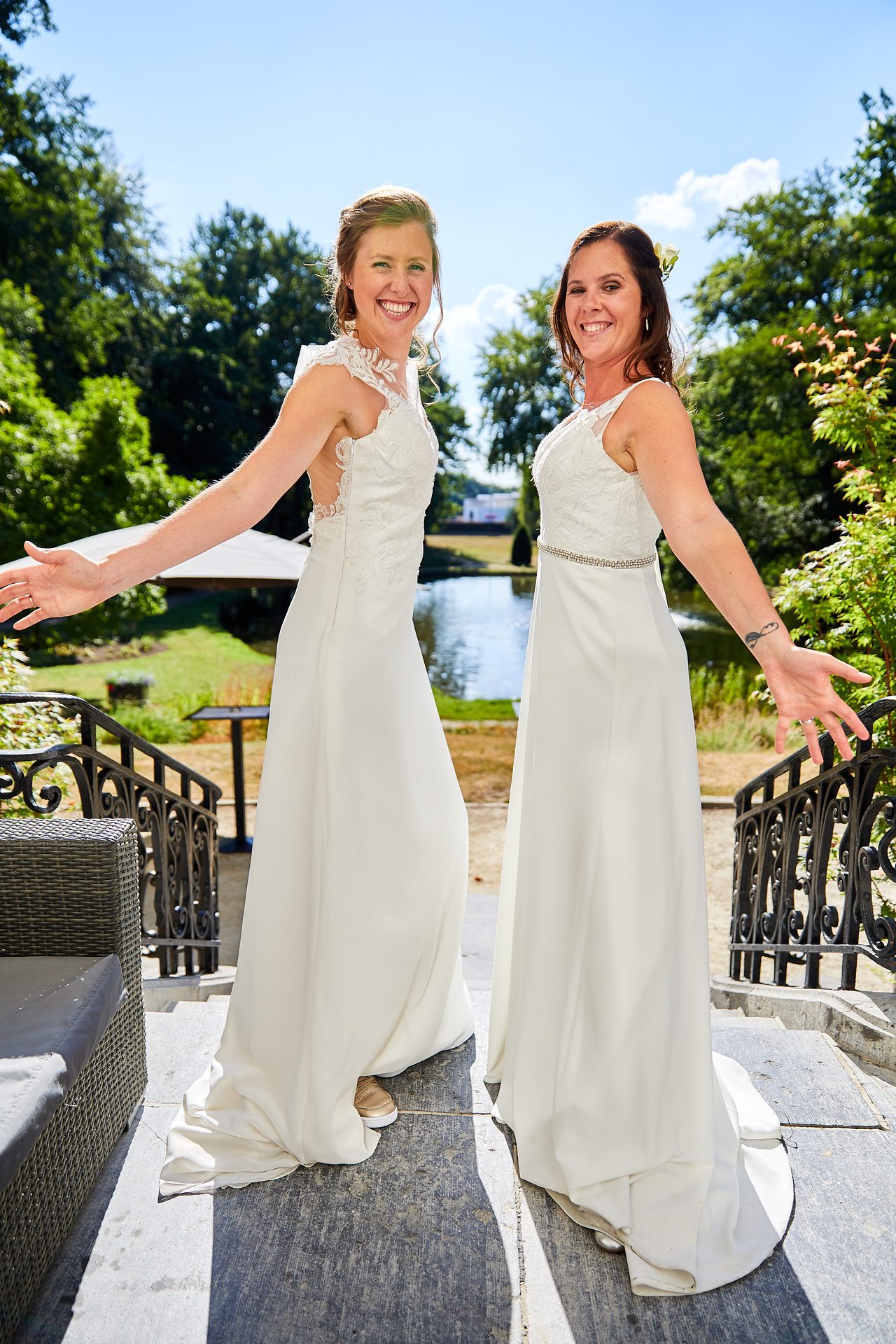 Foto bij het verhaal van Sofie en Lindsay, door huwelijksfotograaf Jorick Michiels