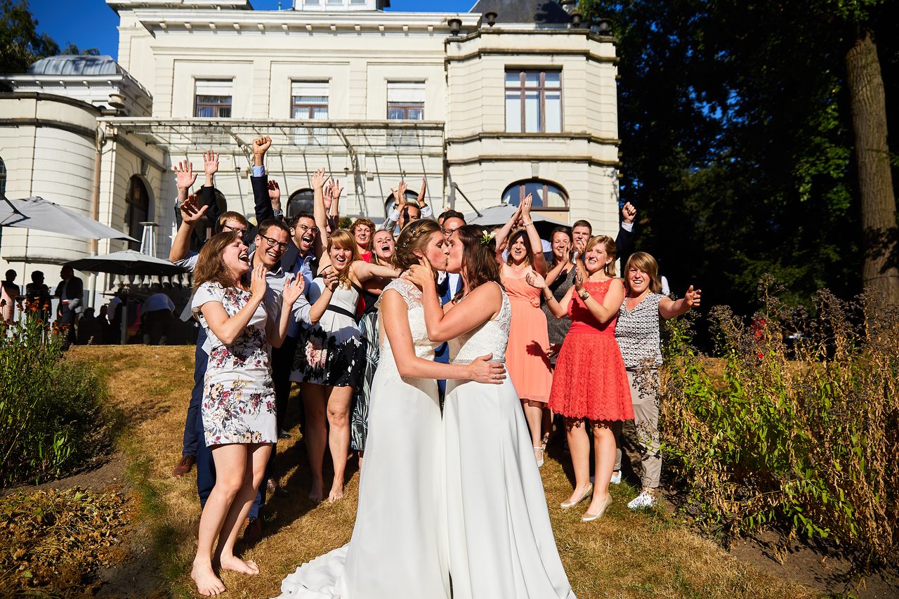 Foto bij het verhaal van Sofie en Lindsay, door huwelijksfotograaf Jorick Michiels