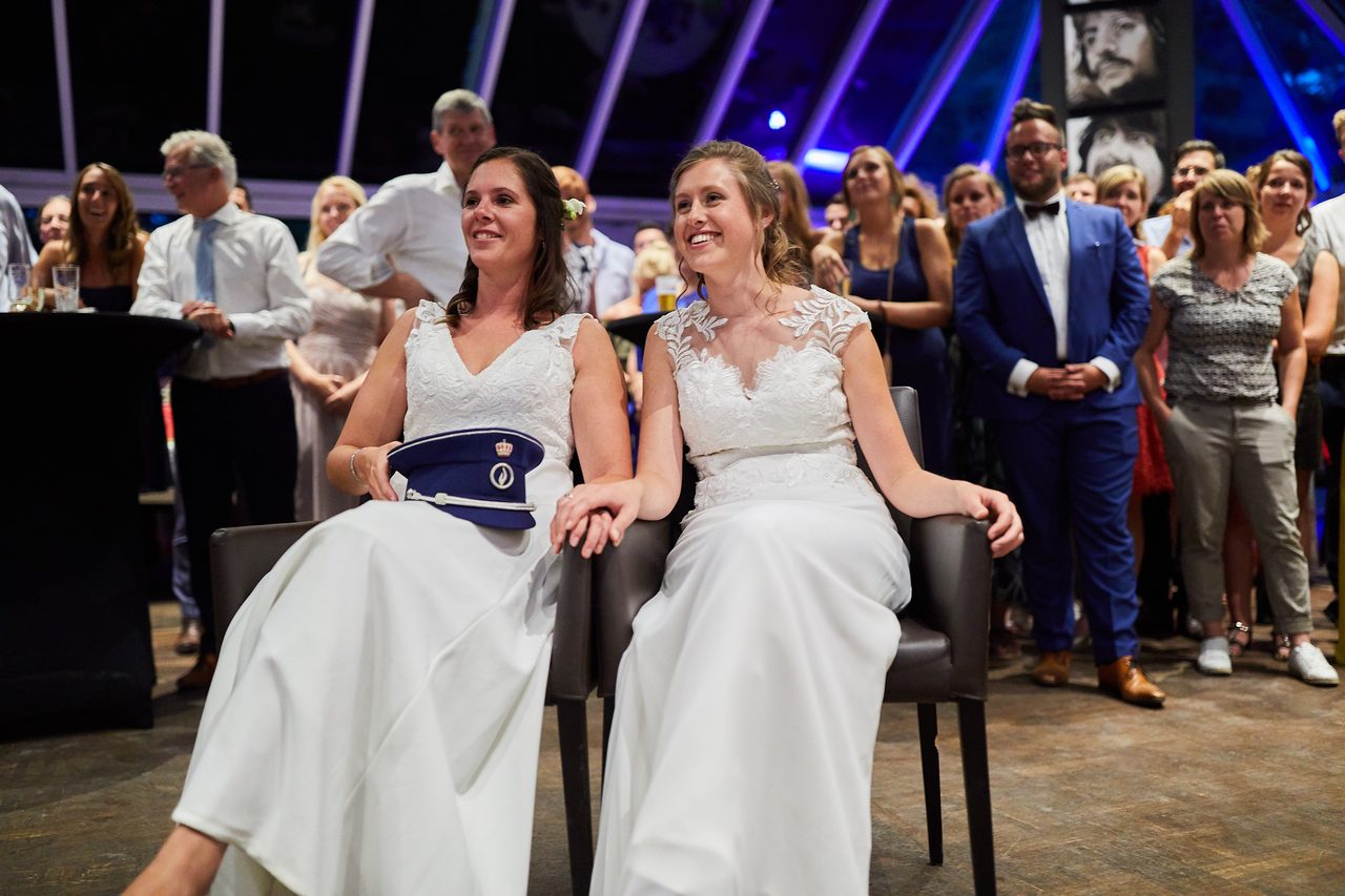 Foto bij het verhaal van Sofie en Lindsay, door huwelijksfotograaf Jorick Michiels