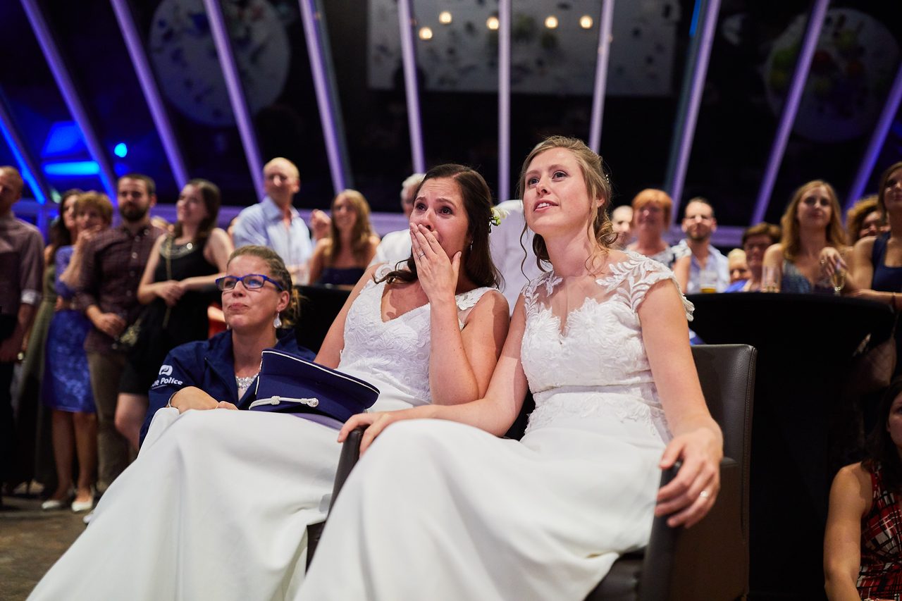 Foto bij het verhaal van Sofie en Lindsay, door huwelijksfotograaf Jorick Michiels