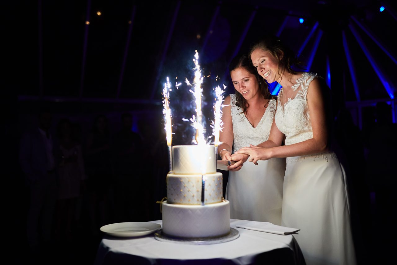 Foto bij het verhaal van Sofie en Lindsay, door huwelijksfotograaf Jorick Michiels
