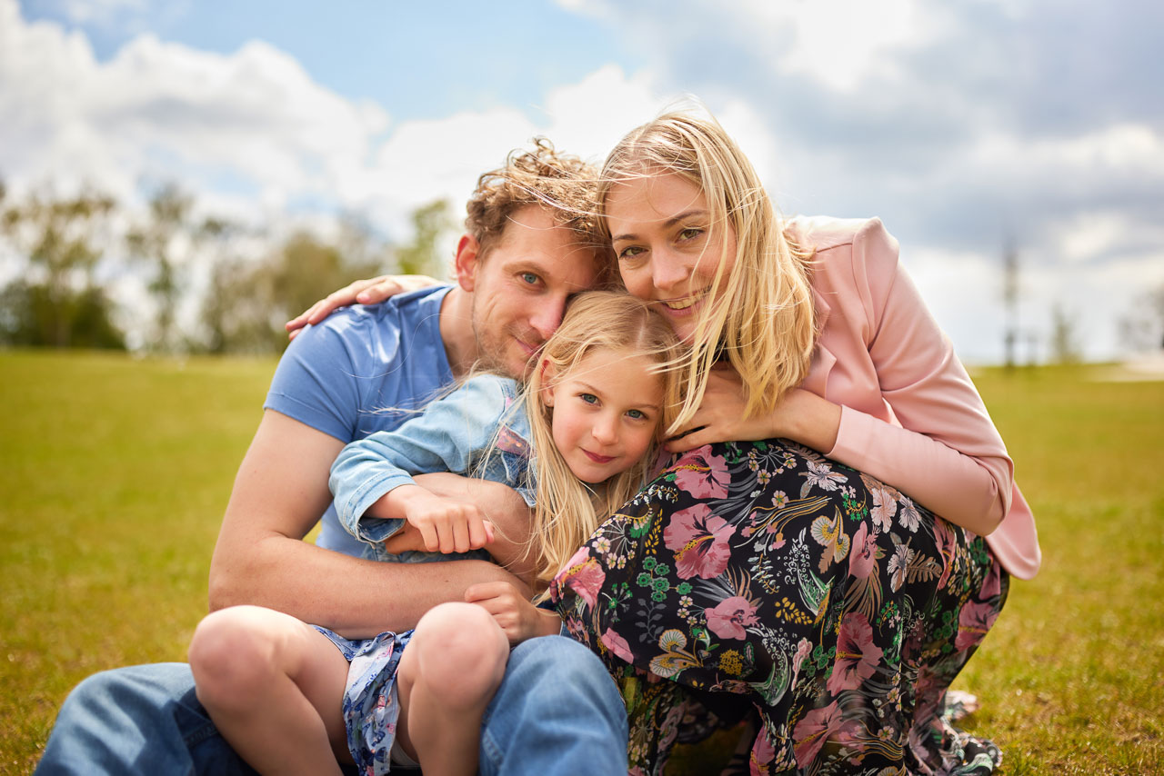 Foto bij het verhaal van Iris, Michael en Elien, door familiefotograaf Jorick Michiels